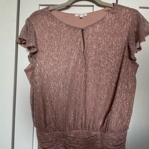 Shimmering Pink Blouse